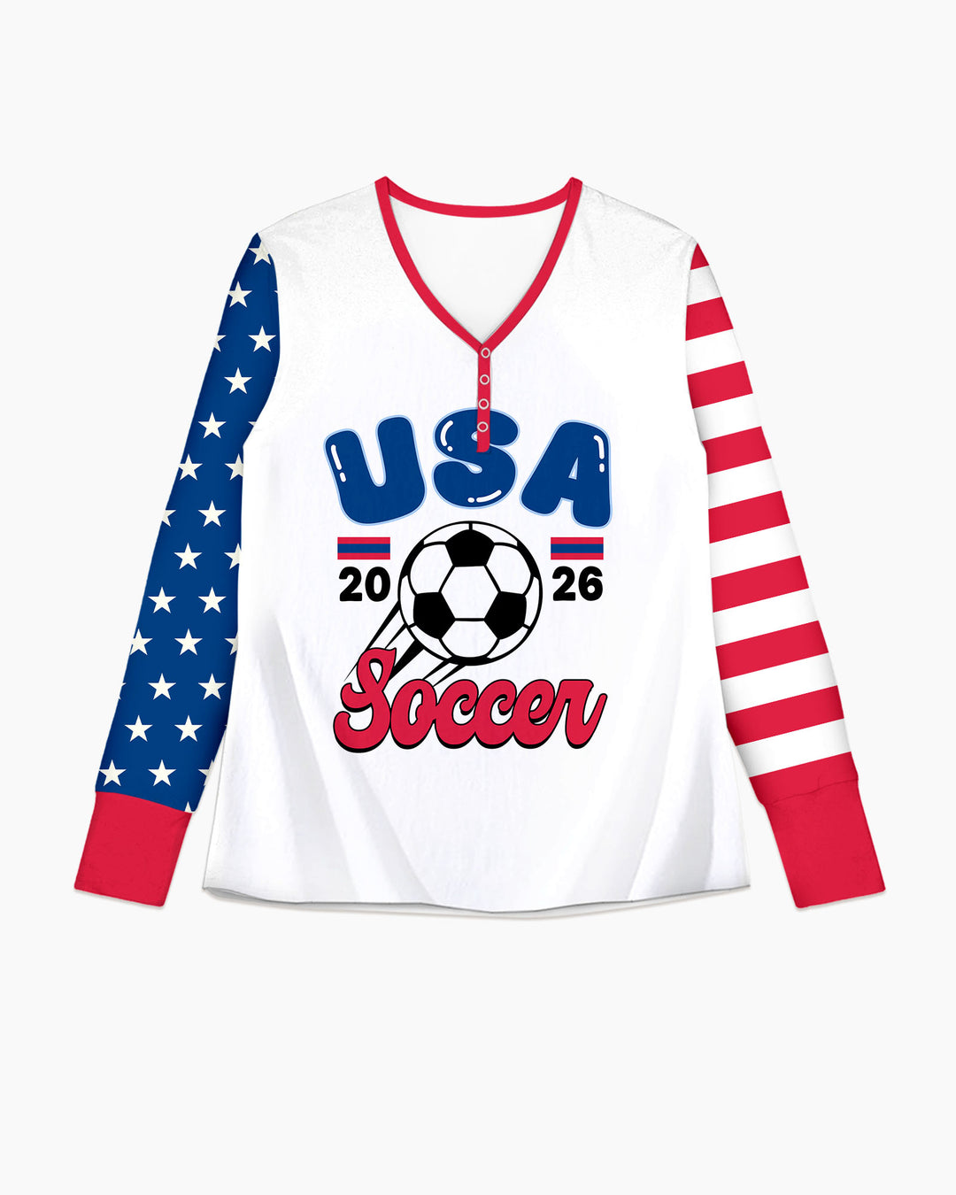 USA Soccer Cup Bamboo Women Pajama Set