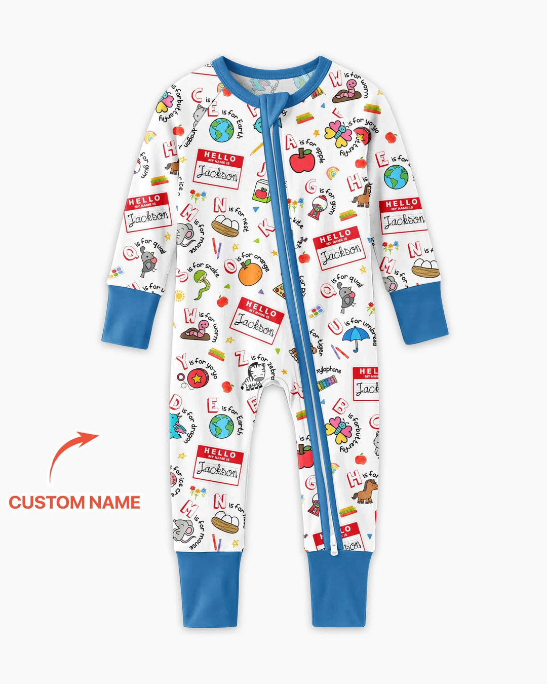Gerippte Babykleidung mit individuellem Foto - Weich &amp; Skizzenhaft