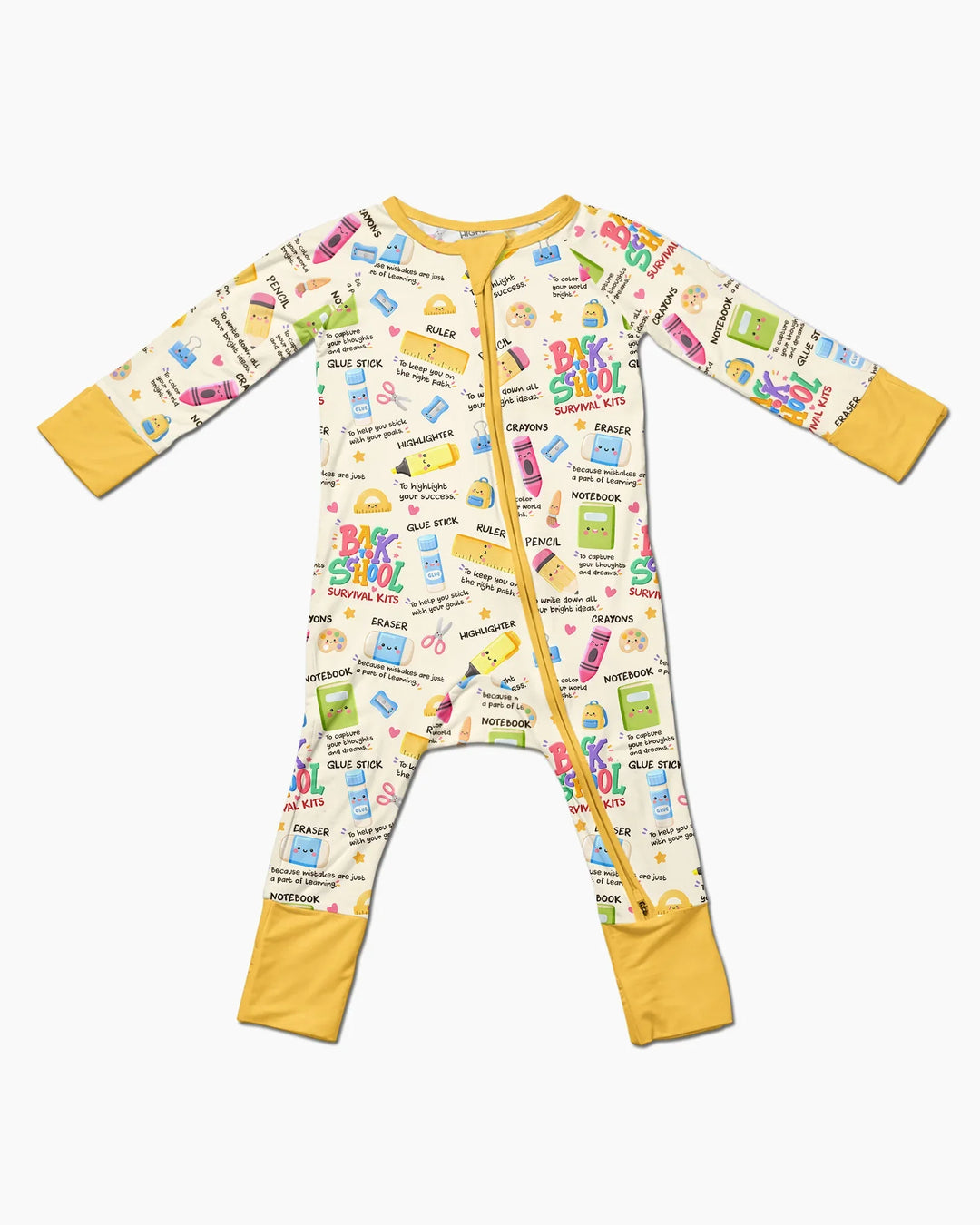 Back To School Survival Kit Bamboo Convertible Zippy