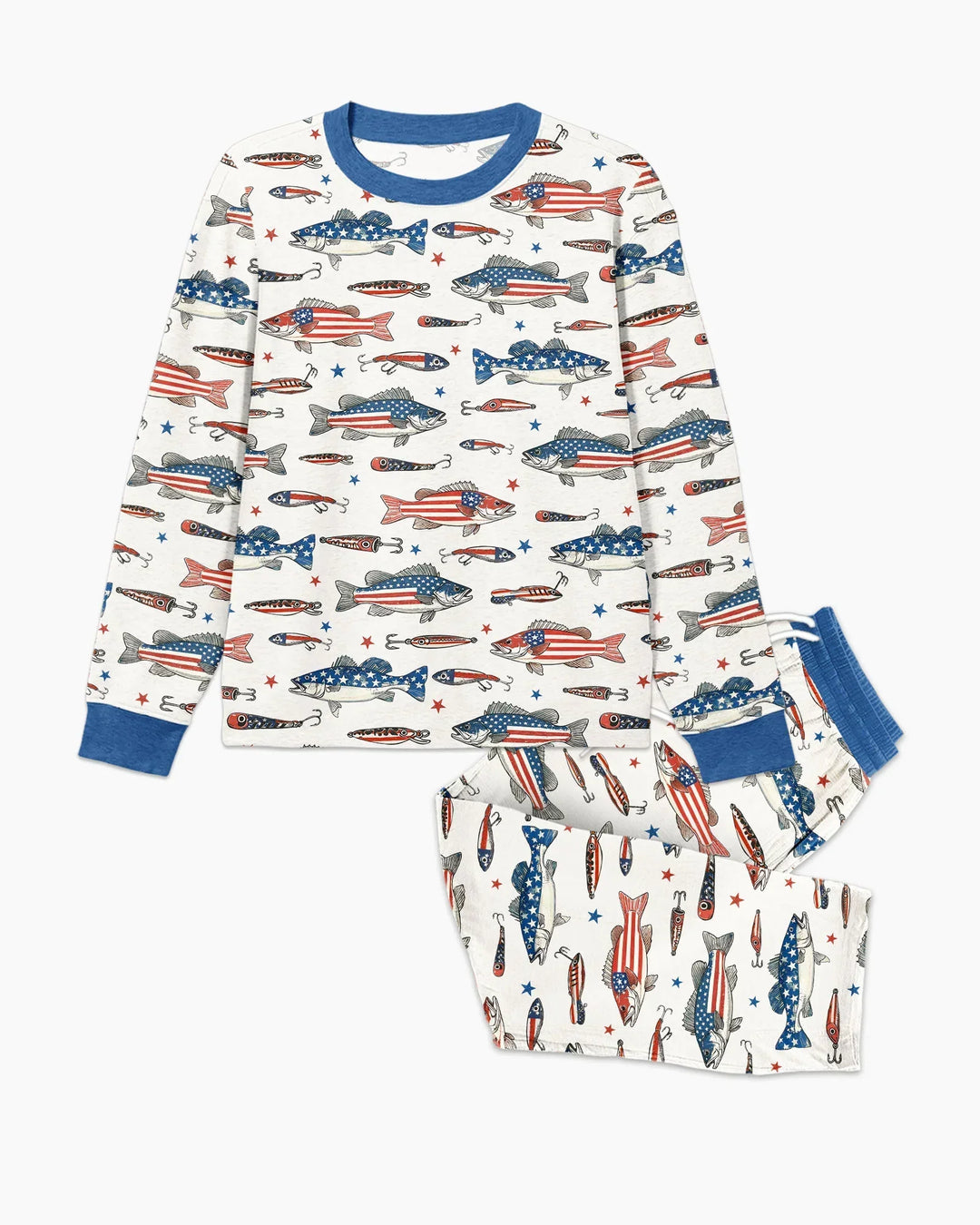 Hooked On Freedom Bamboo Men's Pajama Set