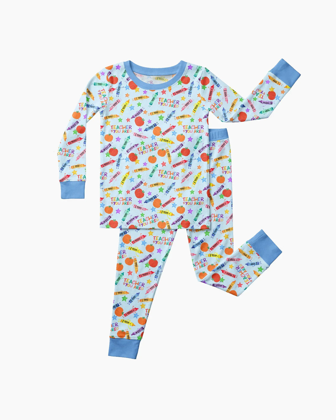 Teacher You Are Special Bamboo Two Piece Long Sleeve Pajama Set