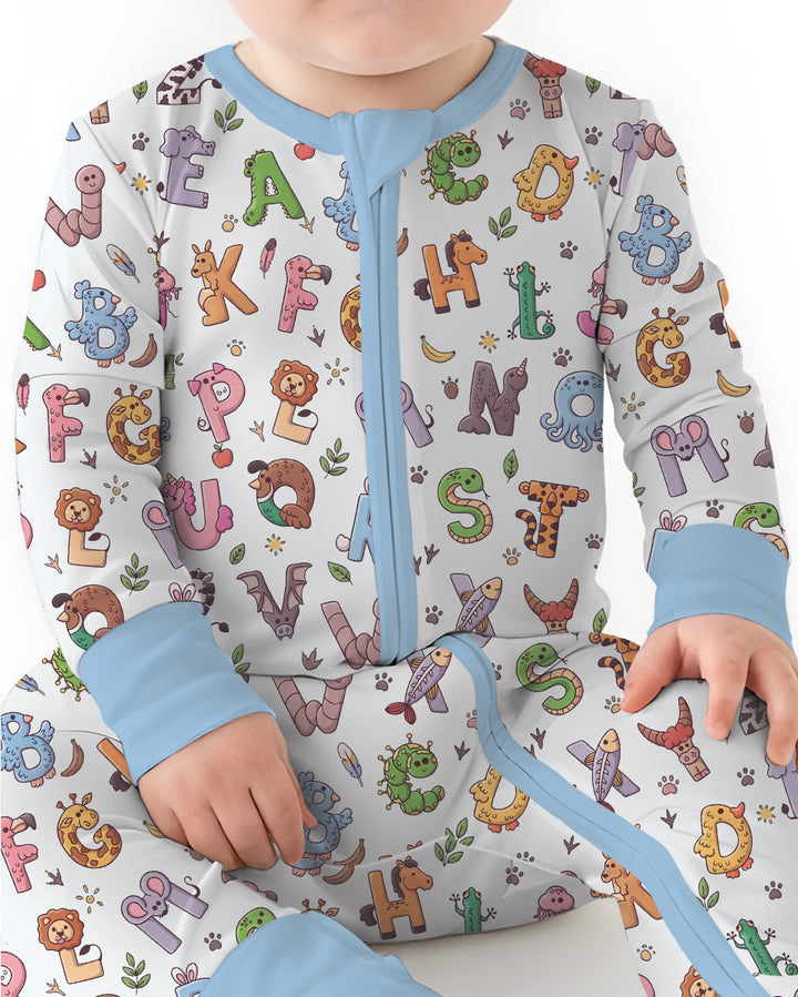 Animals Alphabet Bamboo Convertible Zippy