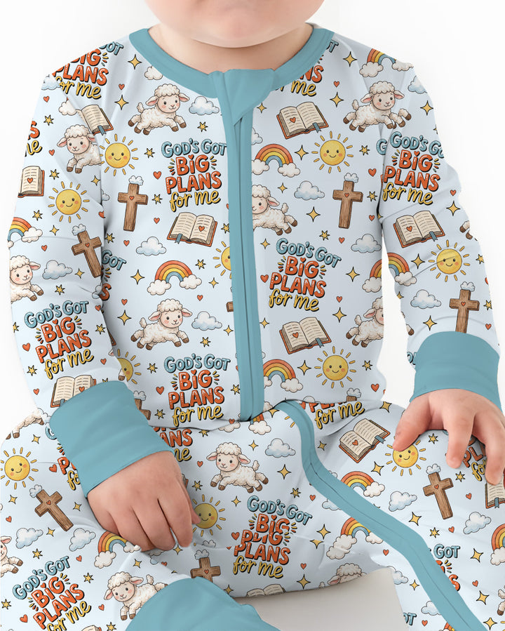 Gerippte Babykleidung mit individuellem Foto - Weich &amp; Skizzenhaft