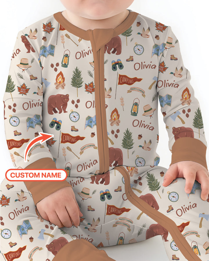 Gerippte Babykleidung mit individuellem Foto - Weich &amp; Skizzenhaft