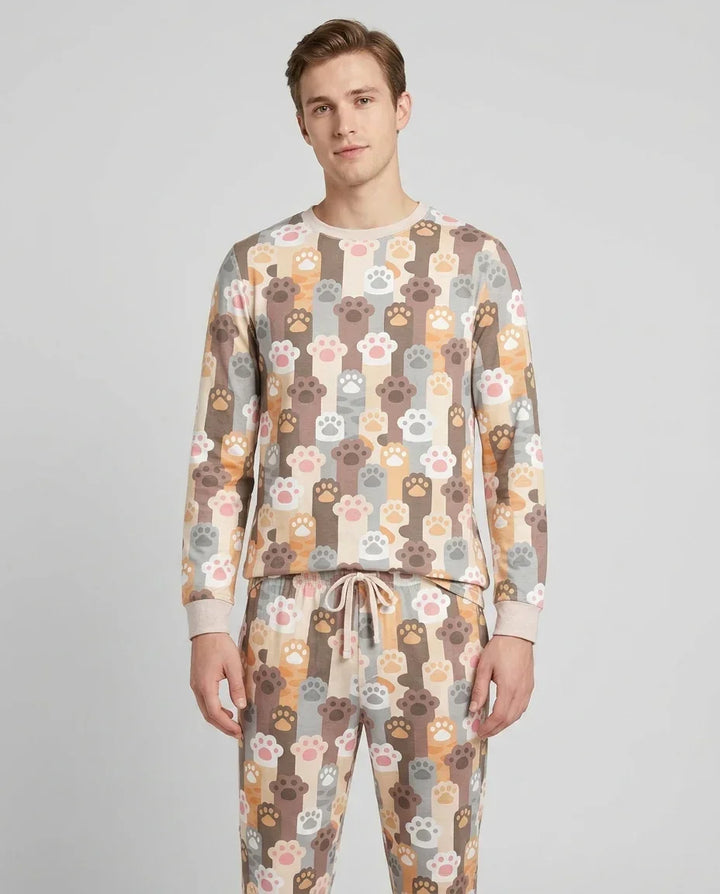 Grabby Paws Bamboo Men's Pajama Set