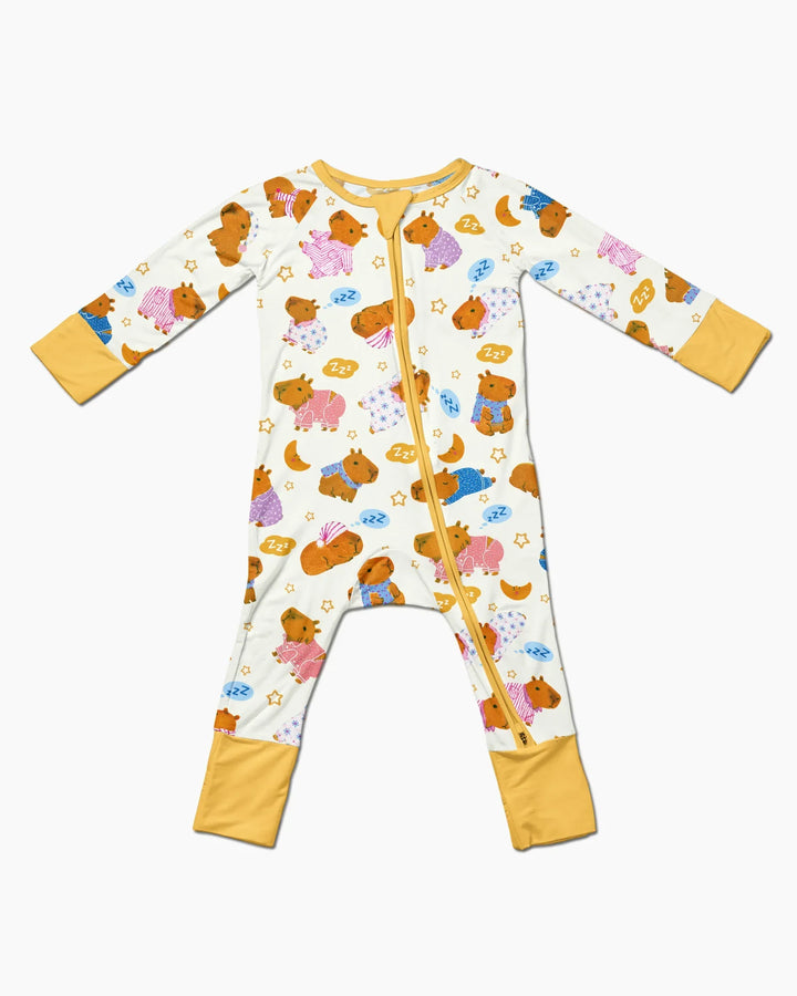 Capyjama Family Matching Bamboo Convertible Zippy