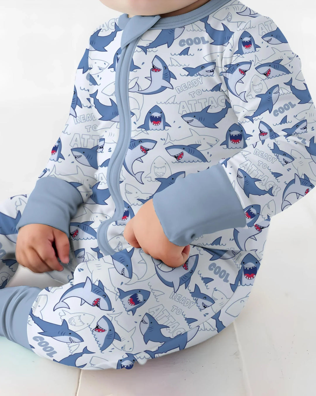 Gerippte Babykleidung mit individuellem Foto - Weich &amp; Skizzenhaft
