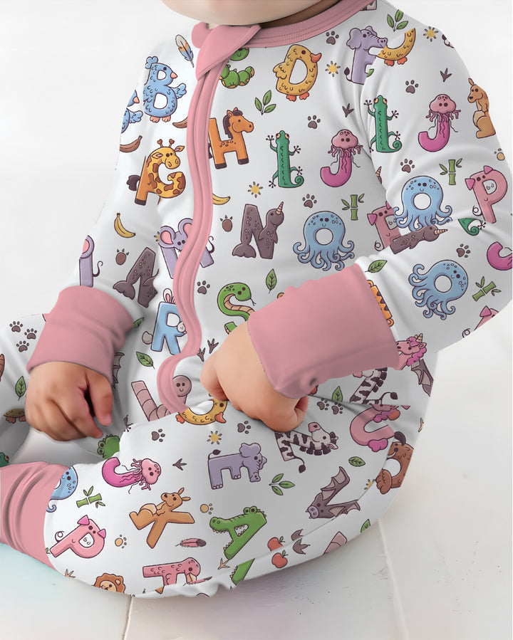 Animals Alphabet Bamboo Convertible Zippy