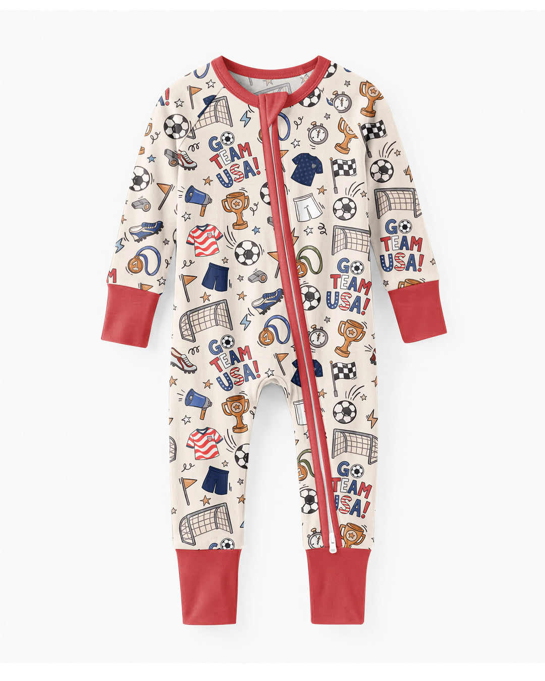 Soccer Go Team USA Bamboo Convertible Zippy
