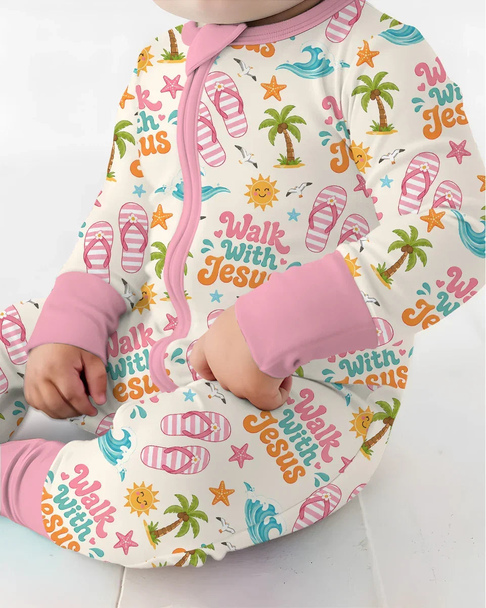 Gerippte Babykleidung mit individuellem Foto - Weich &amp; Skizzenhaft
