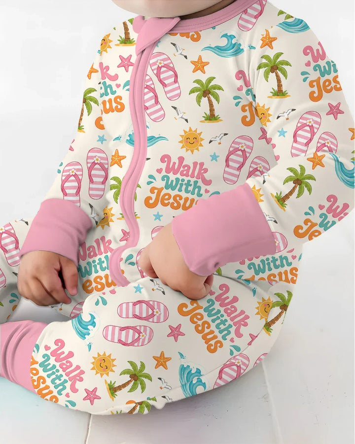 Gerippte Babykleidung mit individuellem Foto - Weich &amp; Skizzenhaft