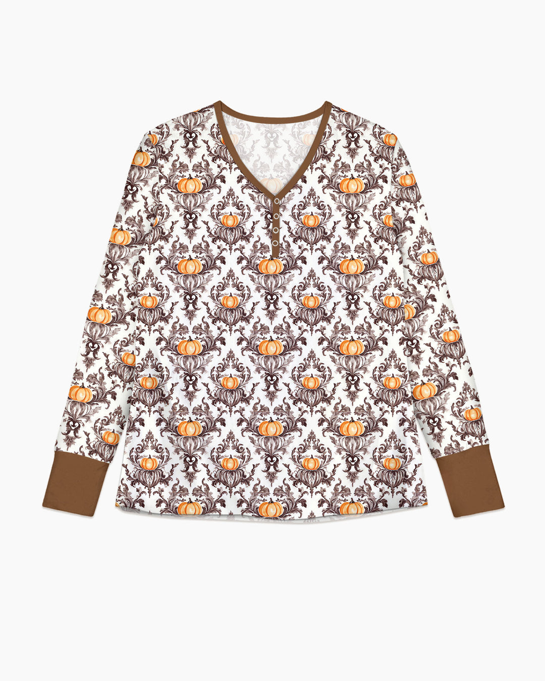 Plantilla de conjunto de pijama de mujer de bambú