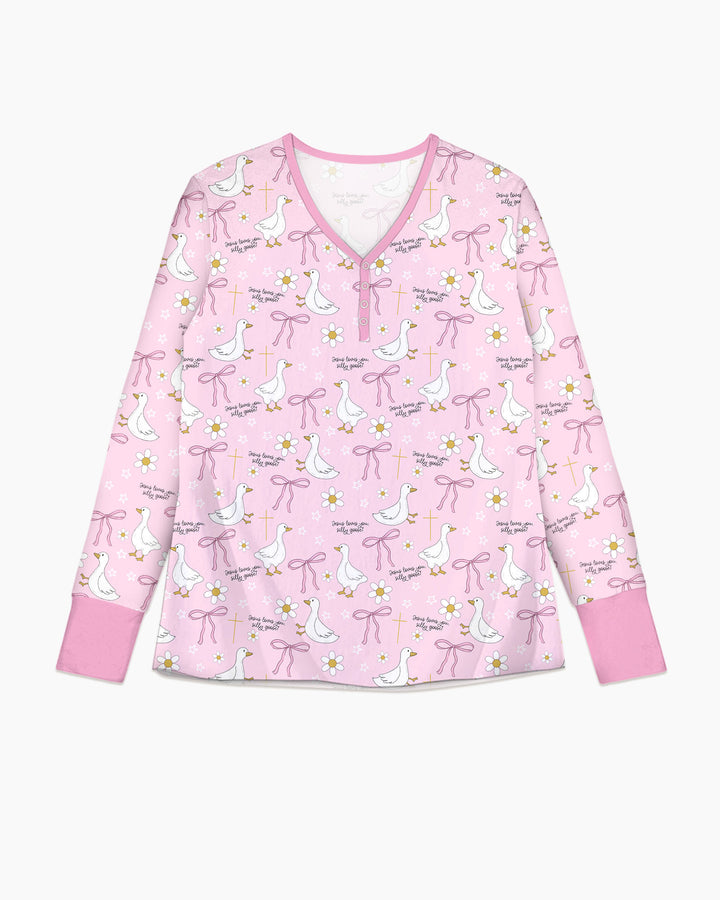 Vorlage Bambus Damen Pyjama Set