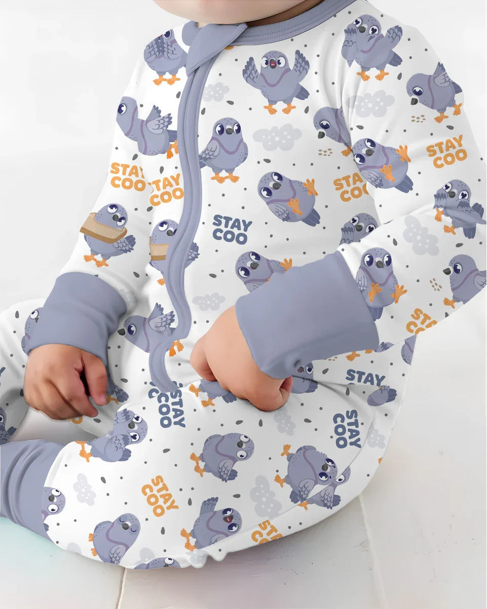 Pigeon Stay Coo Bamboo Convertible Zippy