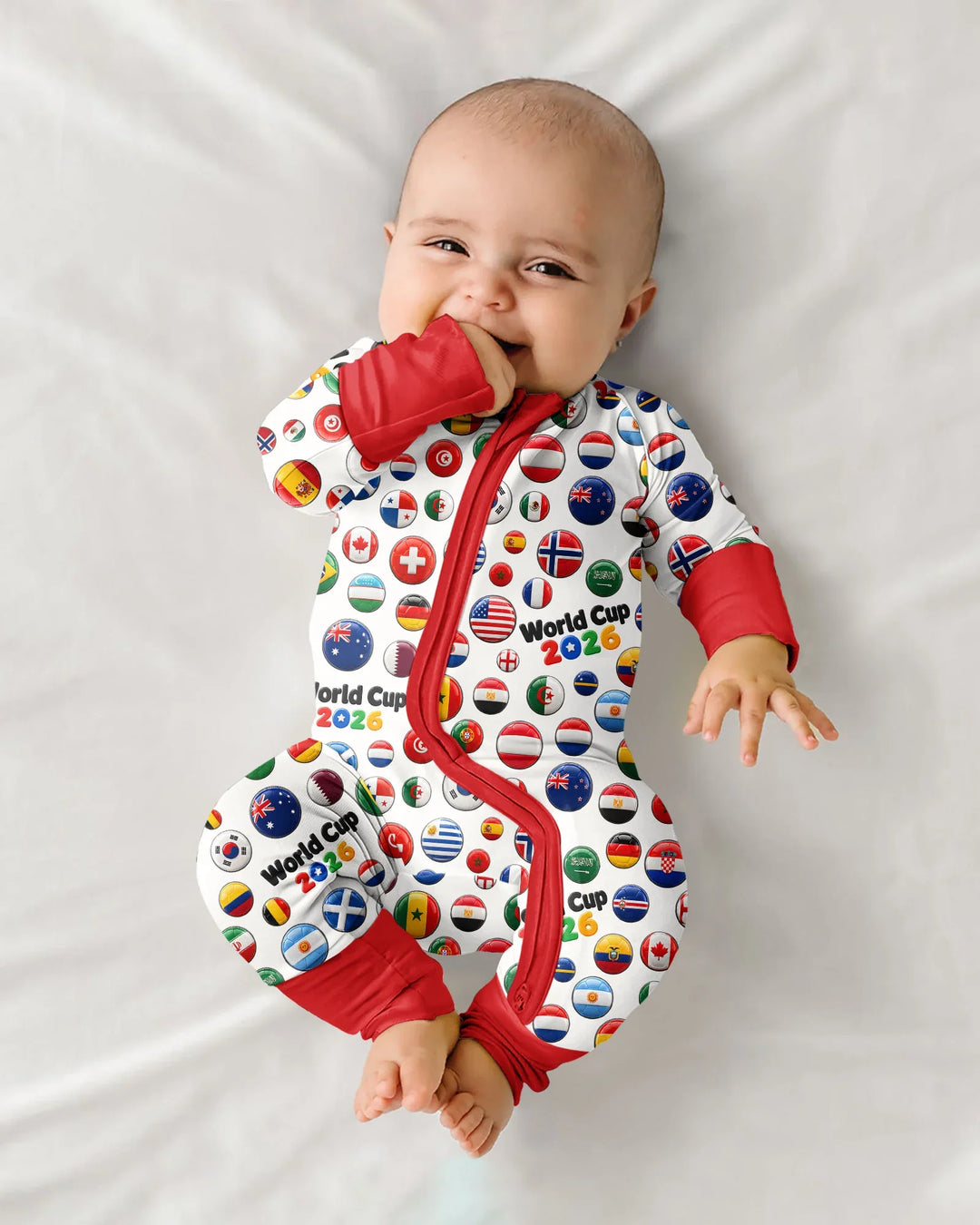 Soccer Cup All Country Balls Bamboo Convertible Zippy