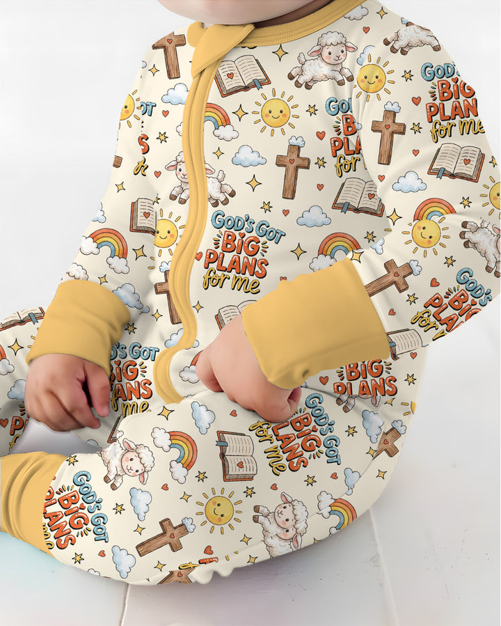 Gerippte Babykleidung mit individuellem Foto - Weich &amp; Skizzenhaft
