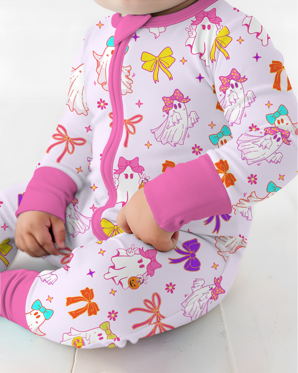 Coquette Ghost & Bow Bamboo Convertible Zippy