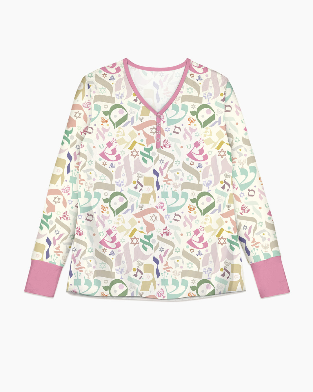 Vorlage Bambus Damen Pyjama Set