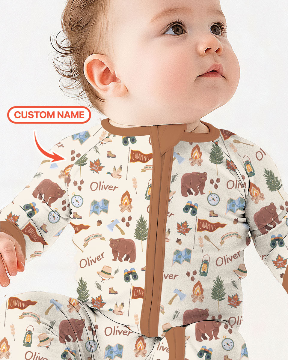 Gerippte Babykleidung mit individuellem Foto - Weich &amp; Skizzenhaft