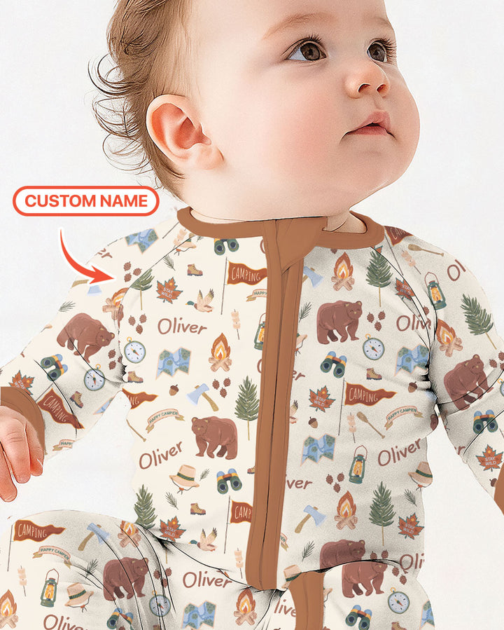 Gerippte Babykleidung mit individuellem Foto - Weich &amp; Skizzenhaft