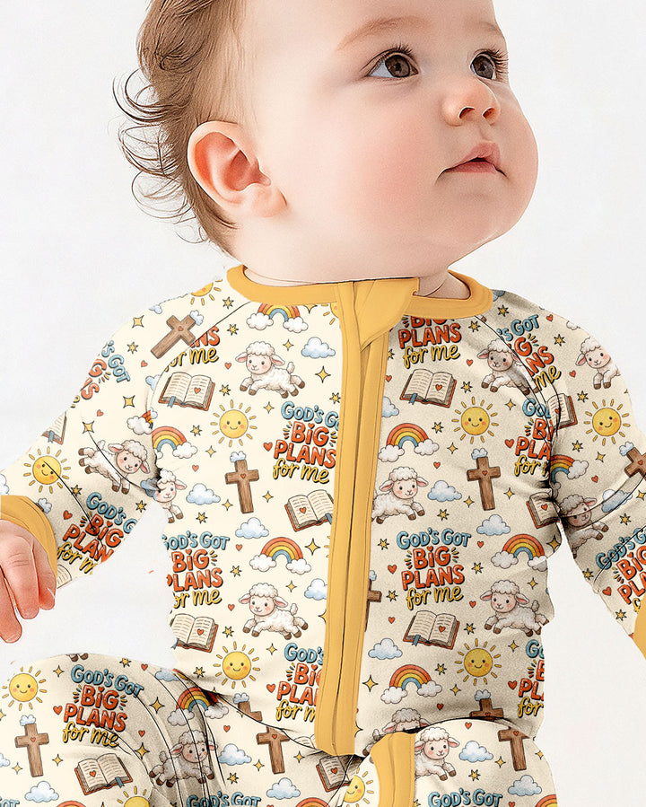 Gerippte Babykleidung mit individuellem Foto - Weich &amp; Skizzenhaft