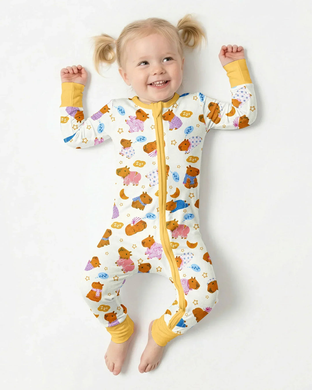 Capyjama Family Matching Bamboo Convertible Zippy