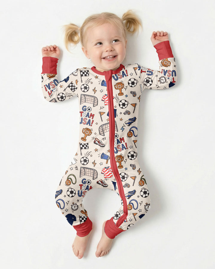 Soccer Go Team USA Bamboo Convertible Zippy