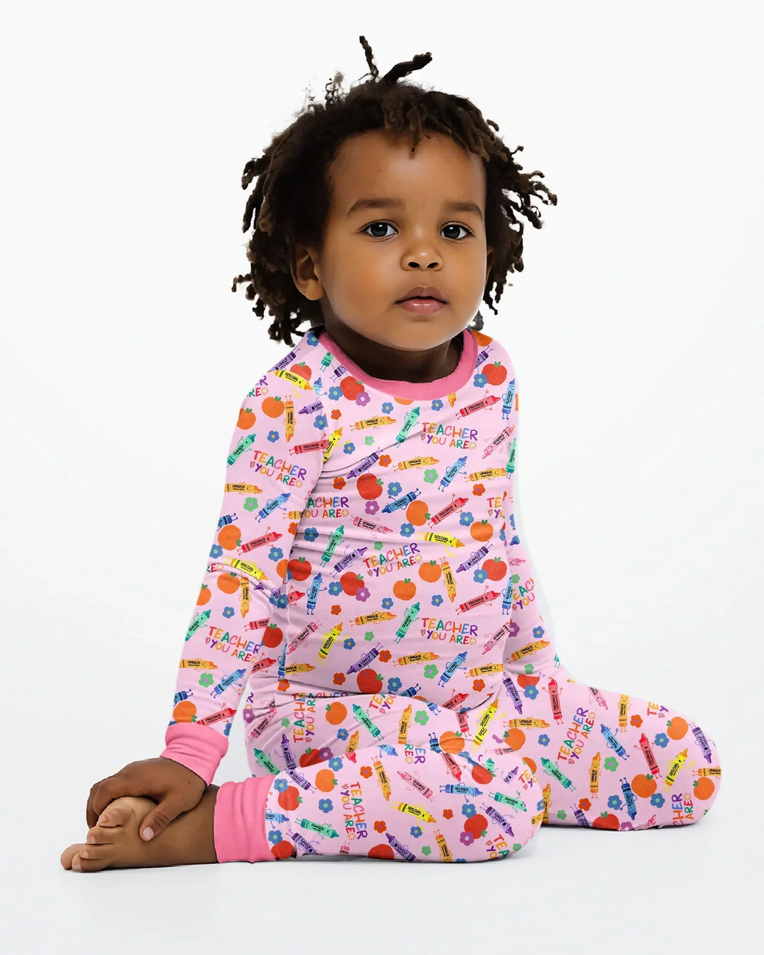 Teacher You Are Special Bamboo Two Piece Long Sleeve Pajama Set
