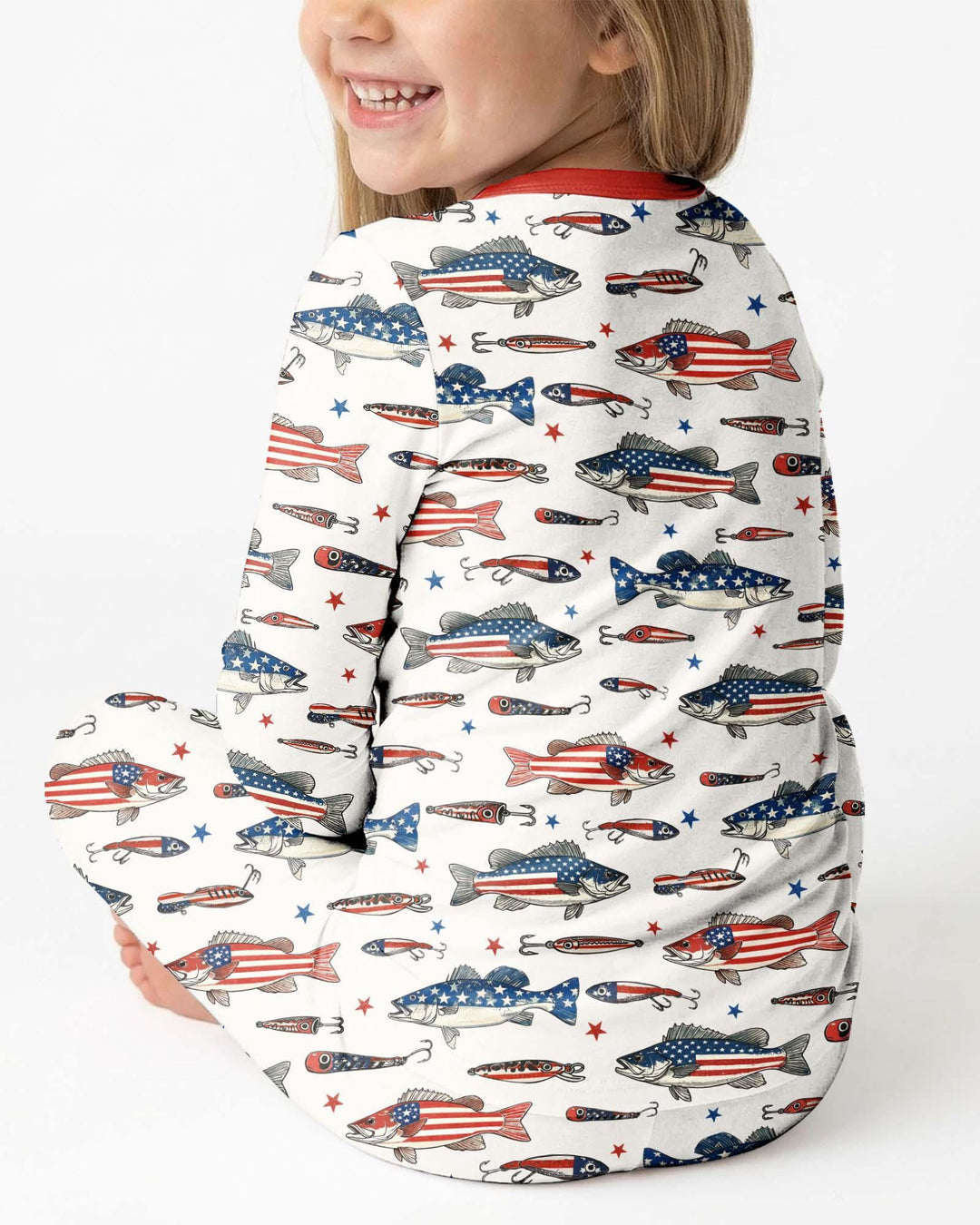Conjunto de pijama de dos piezas de bambú de manga larga