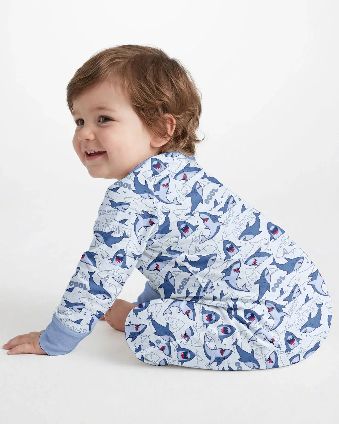Gerippte Babykleidung mit individuellem Foto - Weich &amp; Skizzenhaft