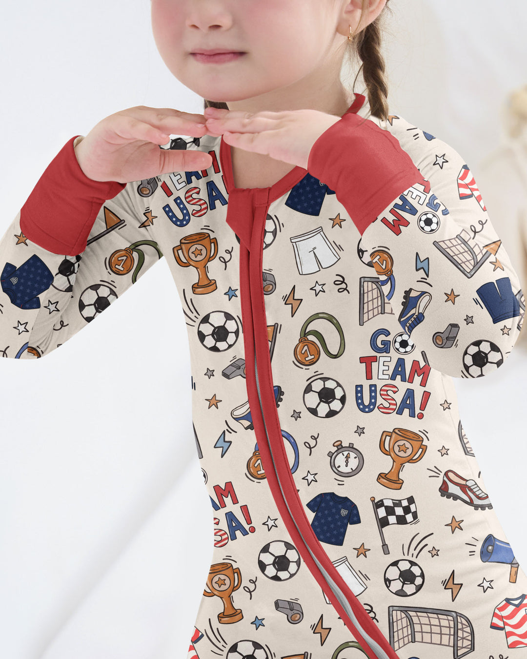 Soccer Go Team USA Bamboo Convertible Zippy
