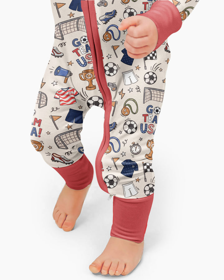 Soccer Go Team USA Bamboo Convertible Zippy