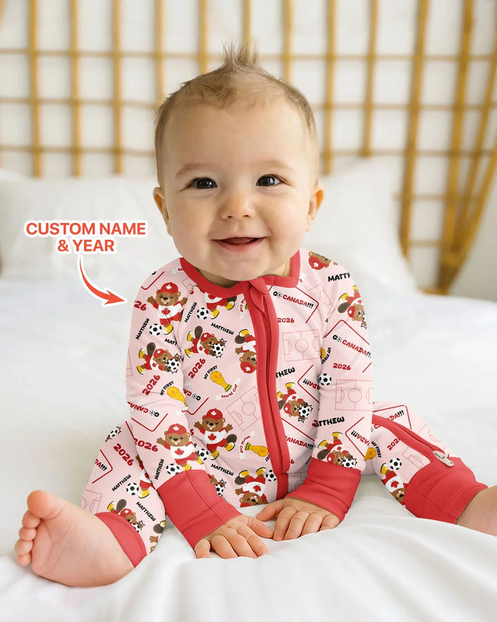 Gerippte Babykleidung mit individuellem Foto - Weich &amp; Skizzenhaft