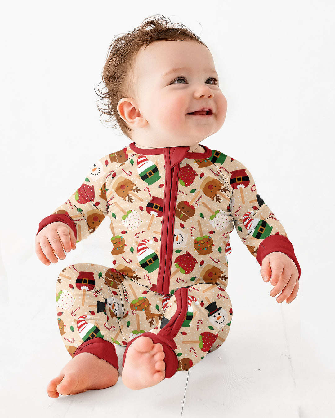 Gerippte Babykleidung mit individuellem Foto - Weich &amp; Skizzenhaft