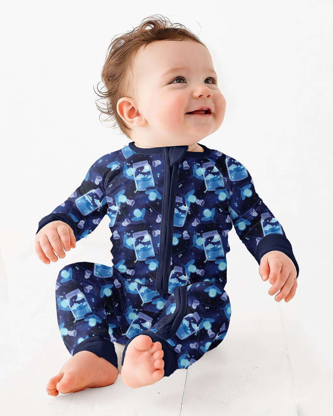 Starry Firefly Magic Family Matching Bamboo Convertible Zippy