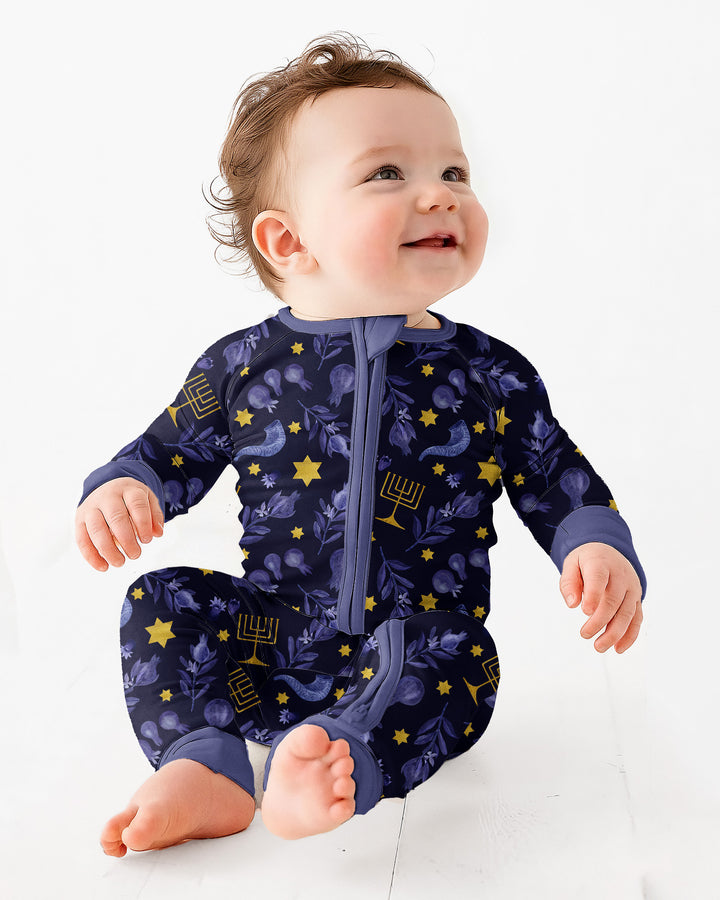 Gerippte Babykleidung mit individuellem Foto - Weich &amp; Skizzenhaft