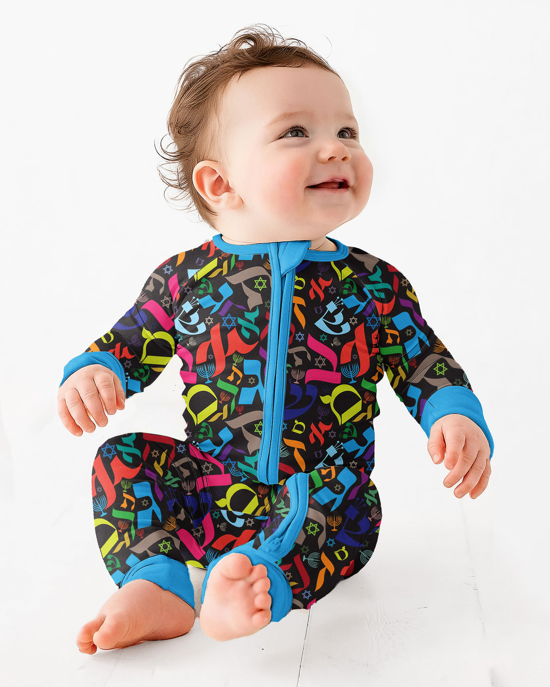 Gerippte Babykleidung mit individuellem Foto - Weich &amp; Skizzenhaft
