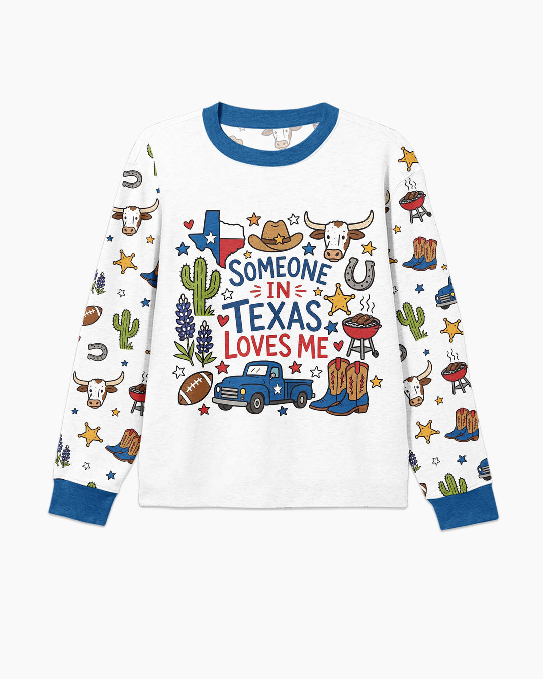 Someone in Texas Loves Me Bamboo Men's Pajama Set