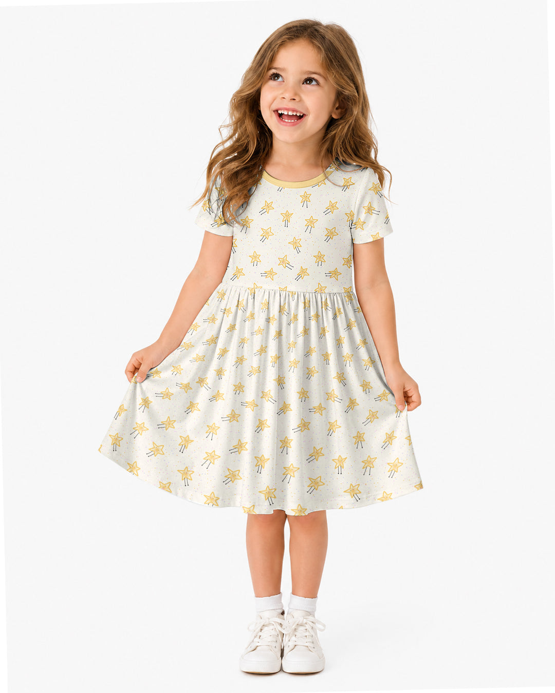 Vorlage Bambus Twirl Kleid