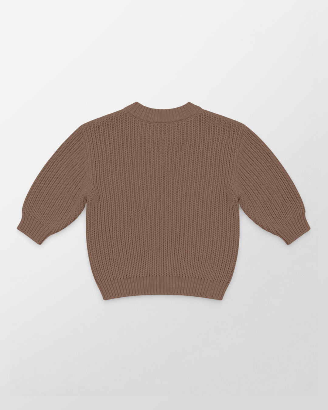 Embroidered Baby Name Bamboo Knit Sweater Bubble