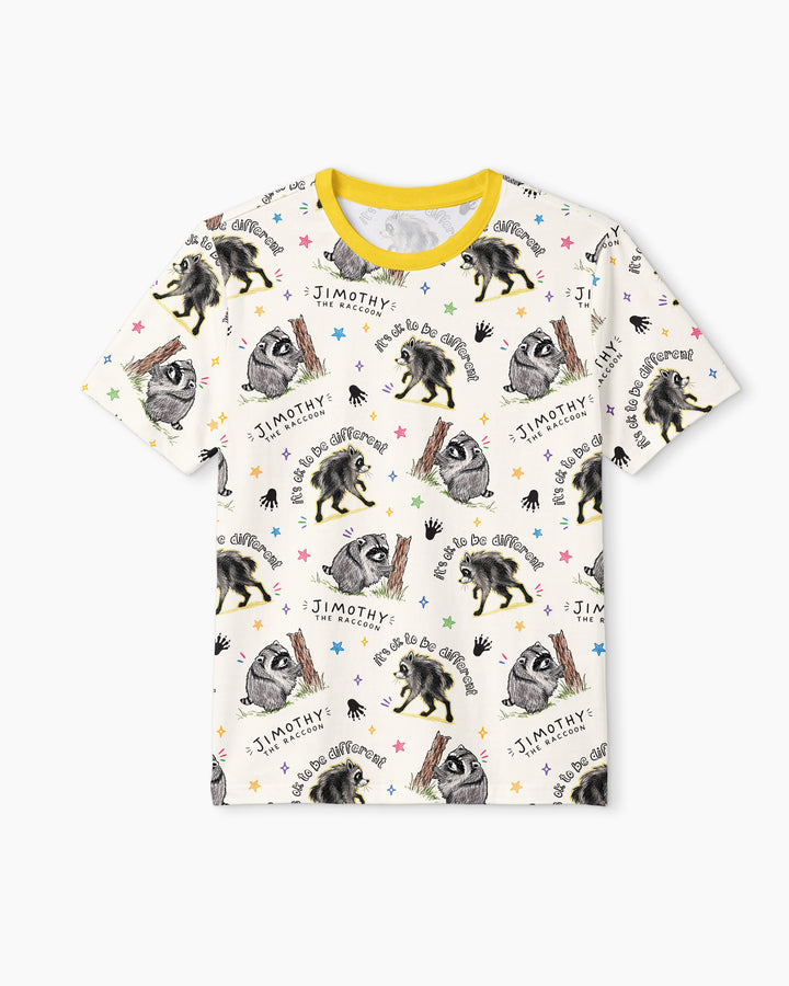 It's Okay to be Jimothy Bamboo Men Short Sleeve Short Pajama Set