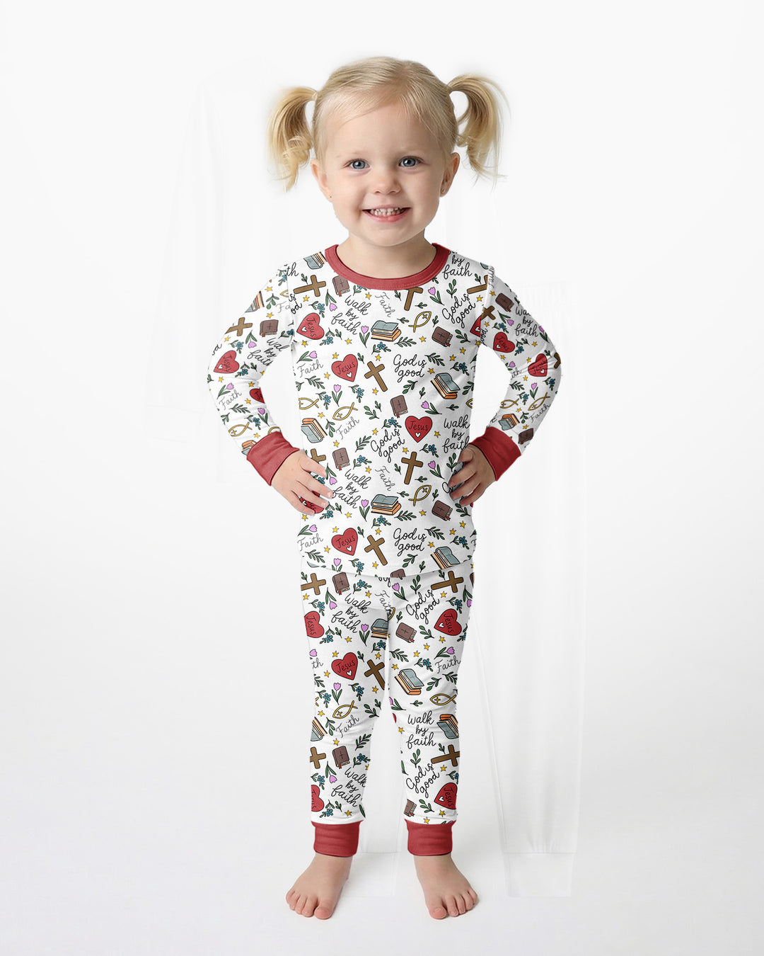 Conjunto de pijama de dos piezas de bambú con mangas largas, plantilla PERSONALIZADA