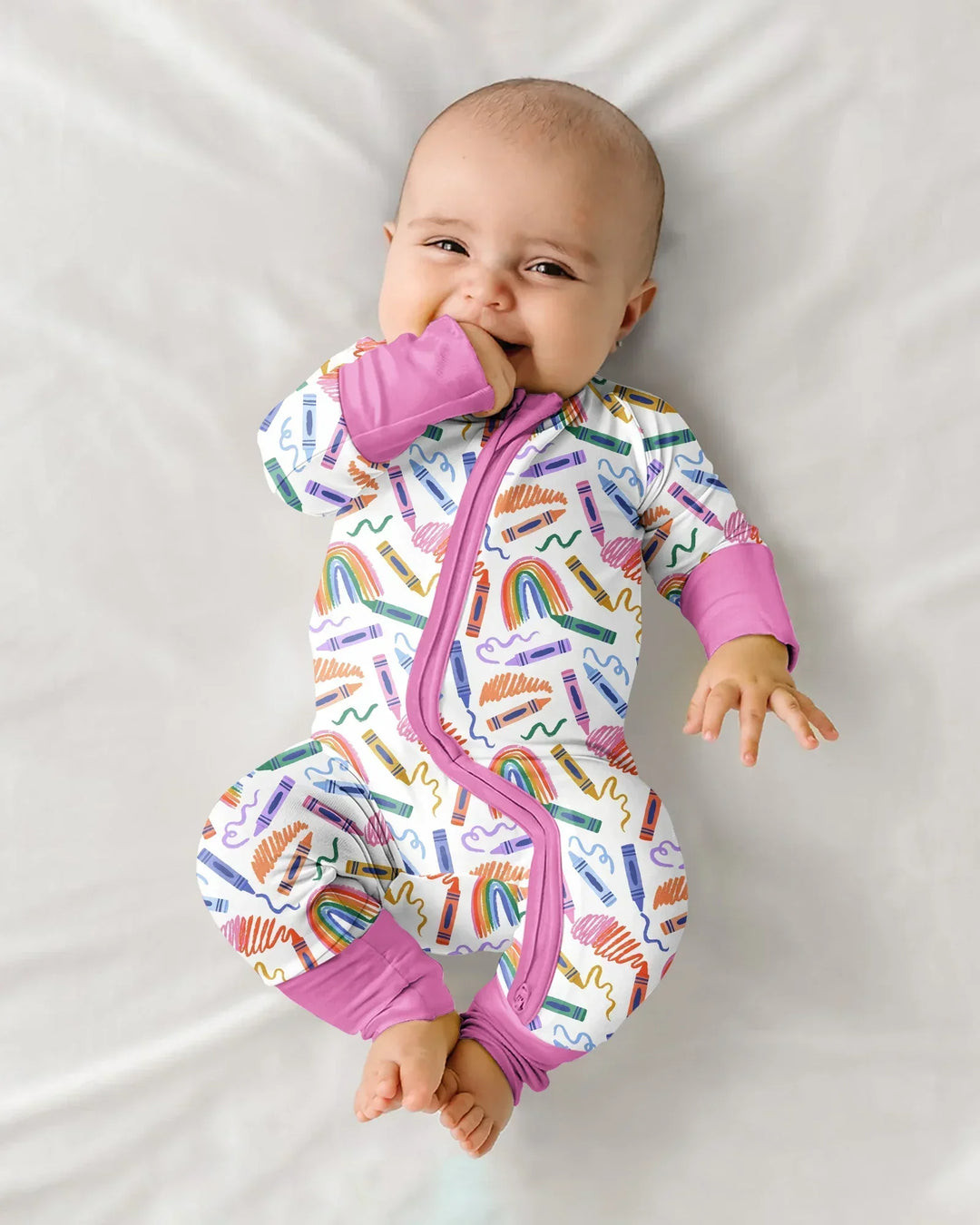 Crayon Chaos  Bamboo Convertible Zippy