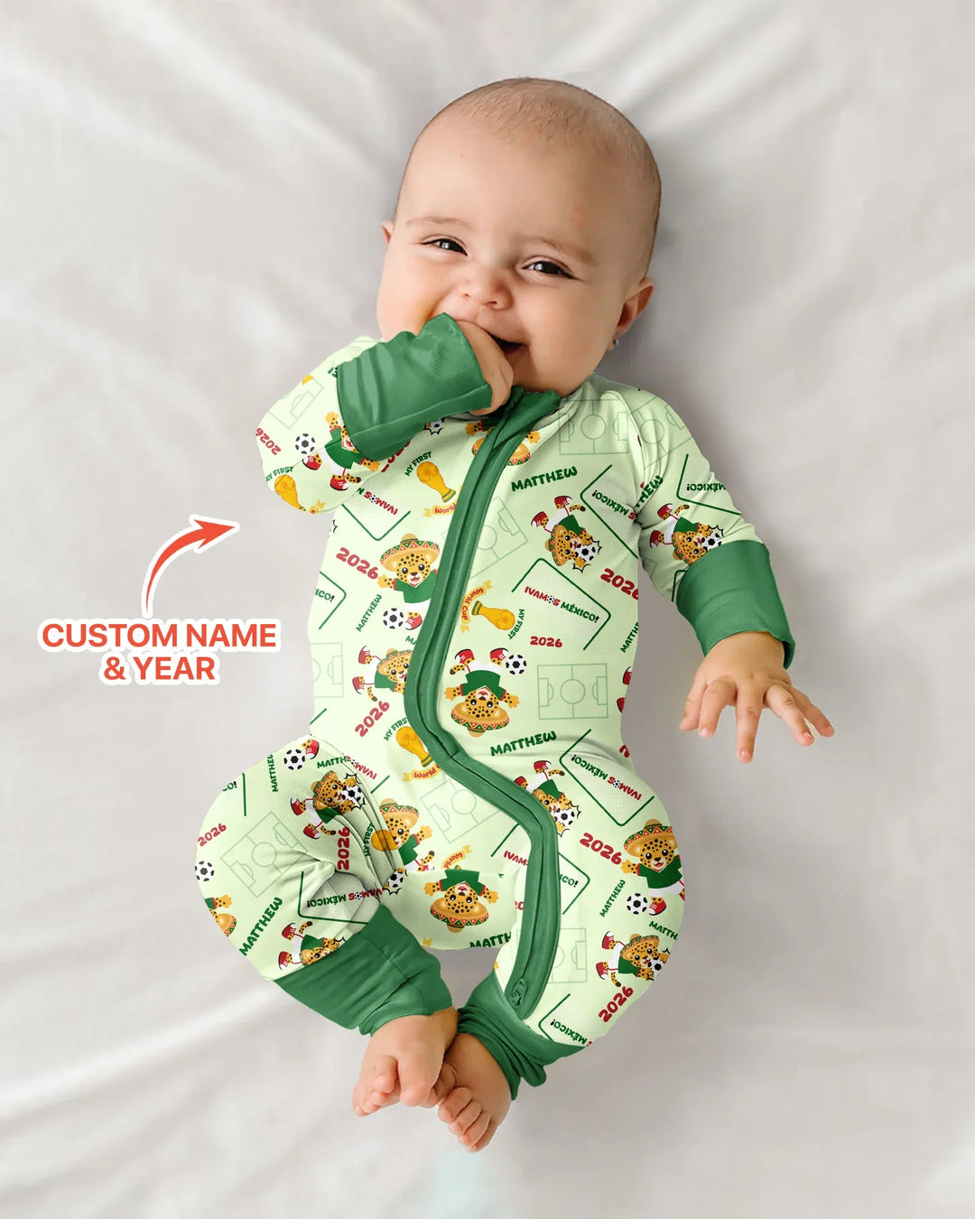 Gerippte Babykleidung mit individuellem Foto - Weich &amp; Skizzenhaft