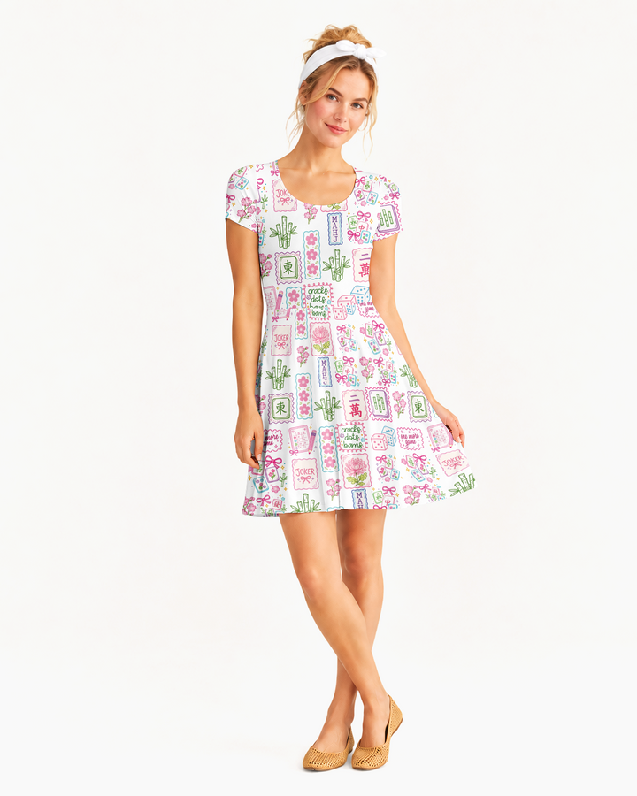 Vorlage Bambus Twirl Kleid