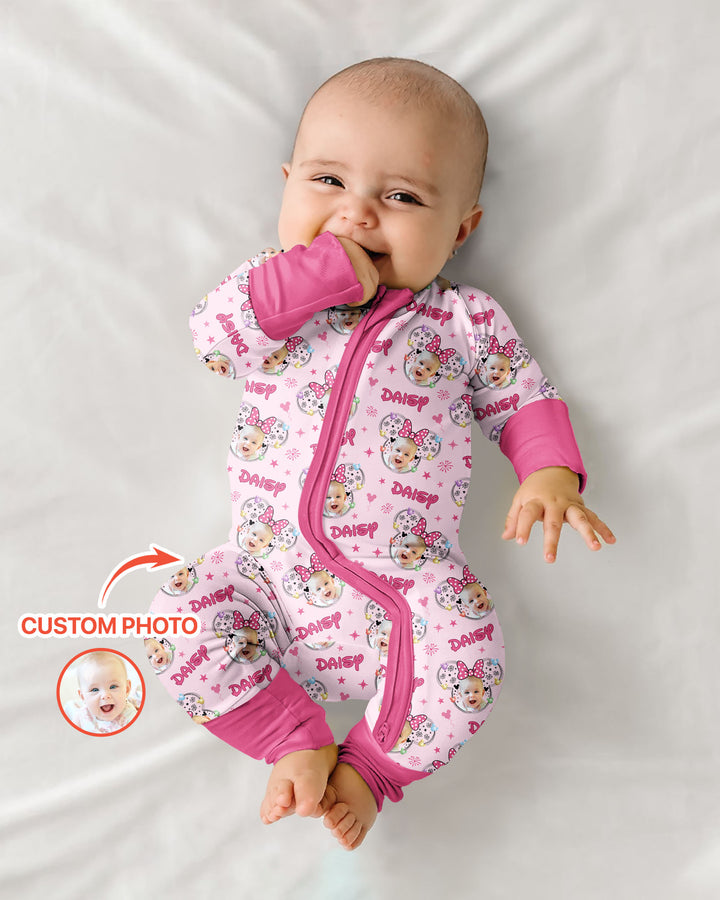 Custom Photo Little Princess Bamboo Convertible Zippy
