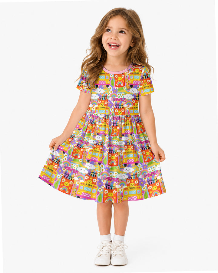 Vorlage Bambus Twirl Kleid