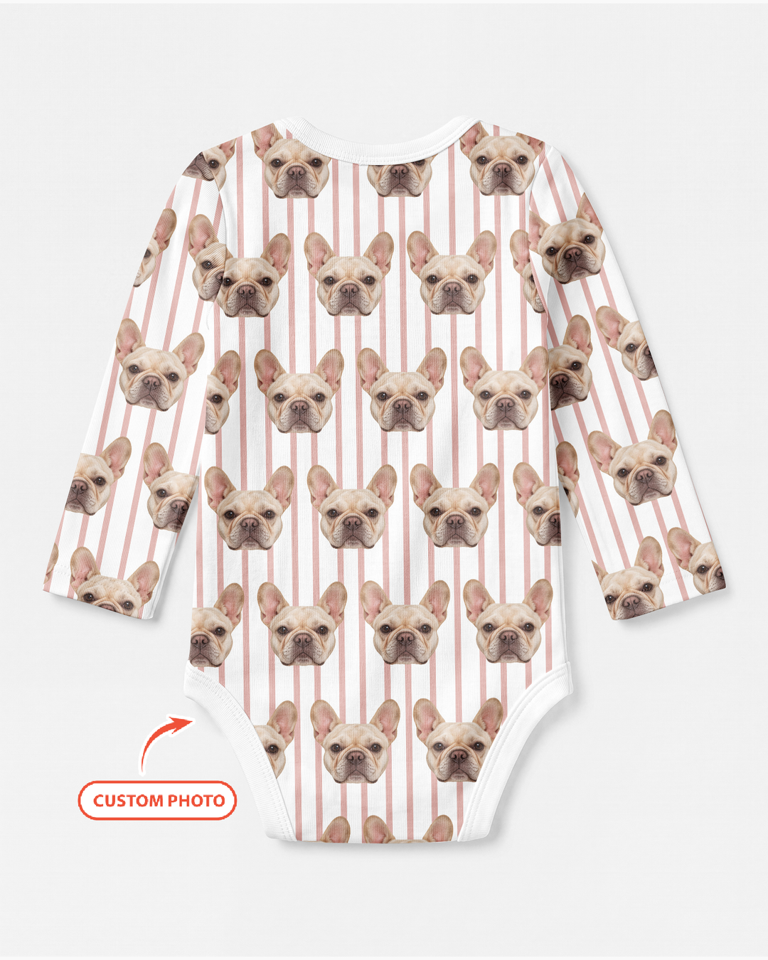 Cute Baby With Pet Bamboo Bodysuit