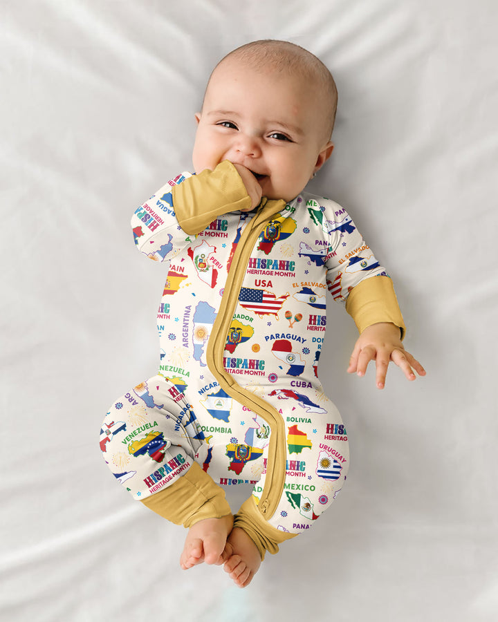 Gerippte Babykleidung mit individuellem Foto - Weich &amp; Skizzenhaft