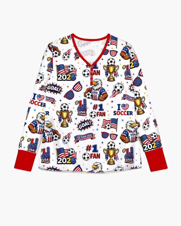 Plantilla de conjunto de pijama de mujer de bambú